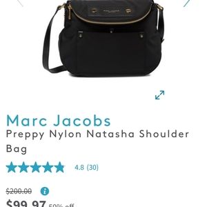 Preppy Natasha Nylon crossbody